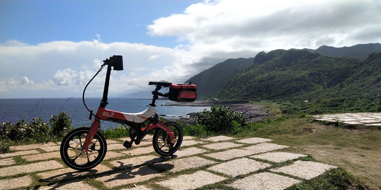 新北市/四角窟觀景台/福隆環狀自行車道/電動輔助自行車/MaxWolf Hybrid160/ENERMAX安耐美健康科技